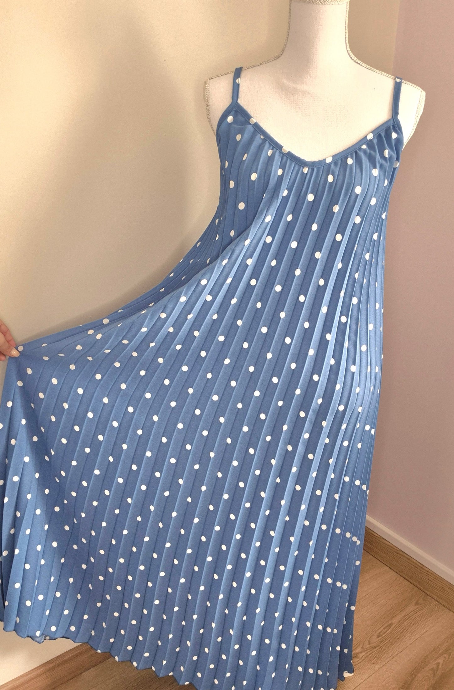 Robe à pois