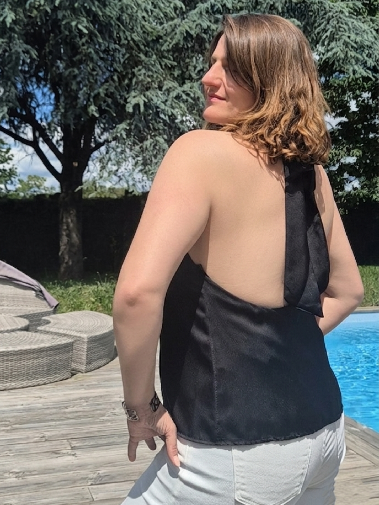 Top dos nu à nouer