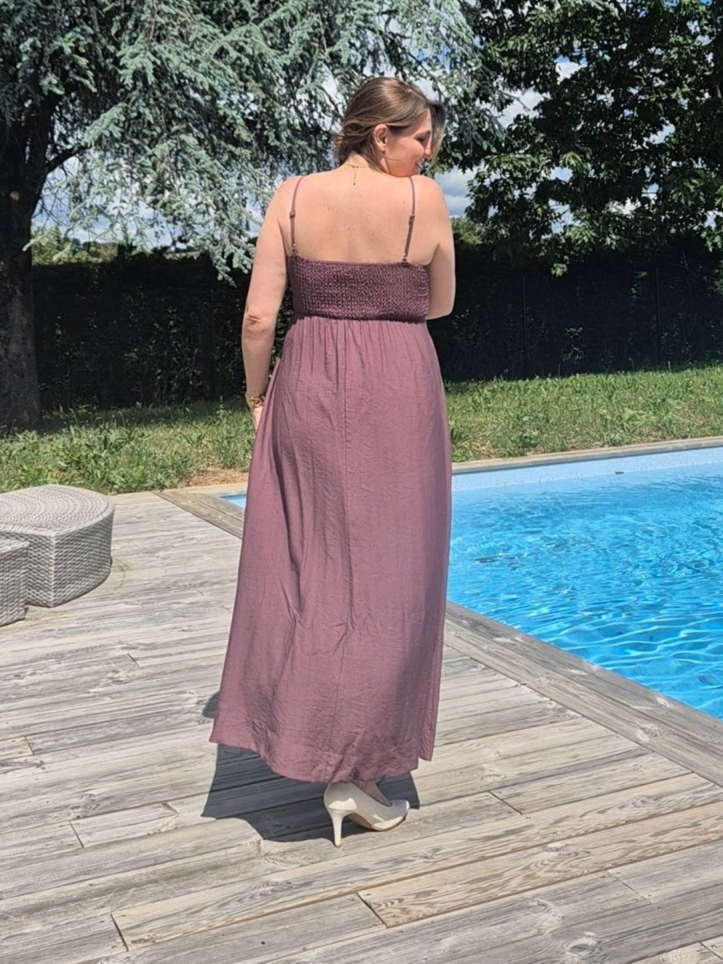Robe coquillages