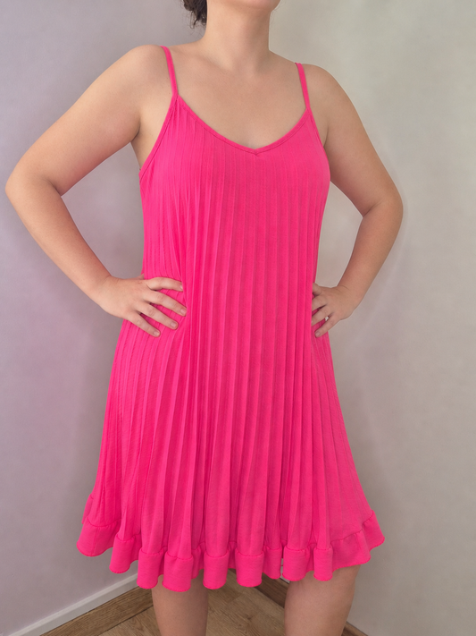 Robe plissée
