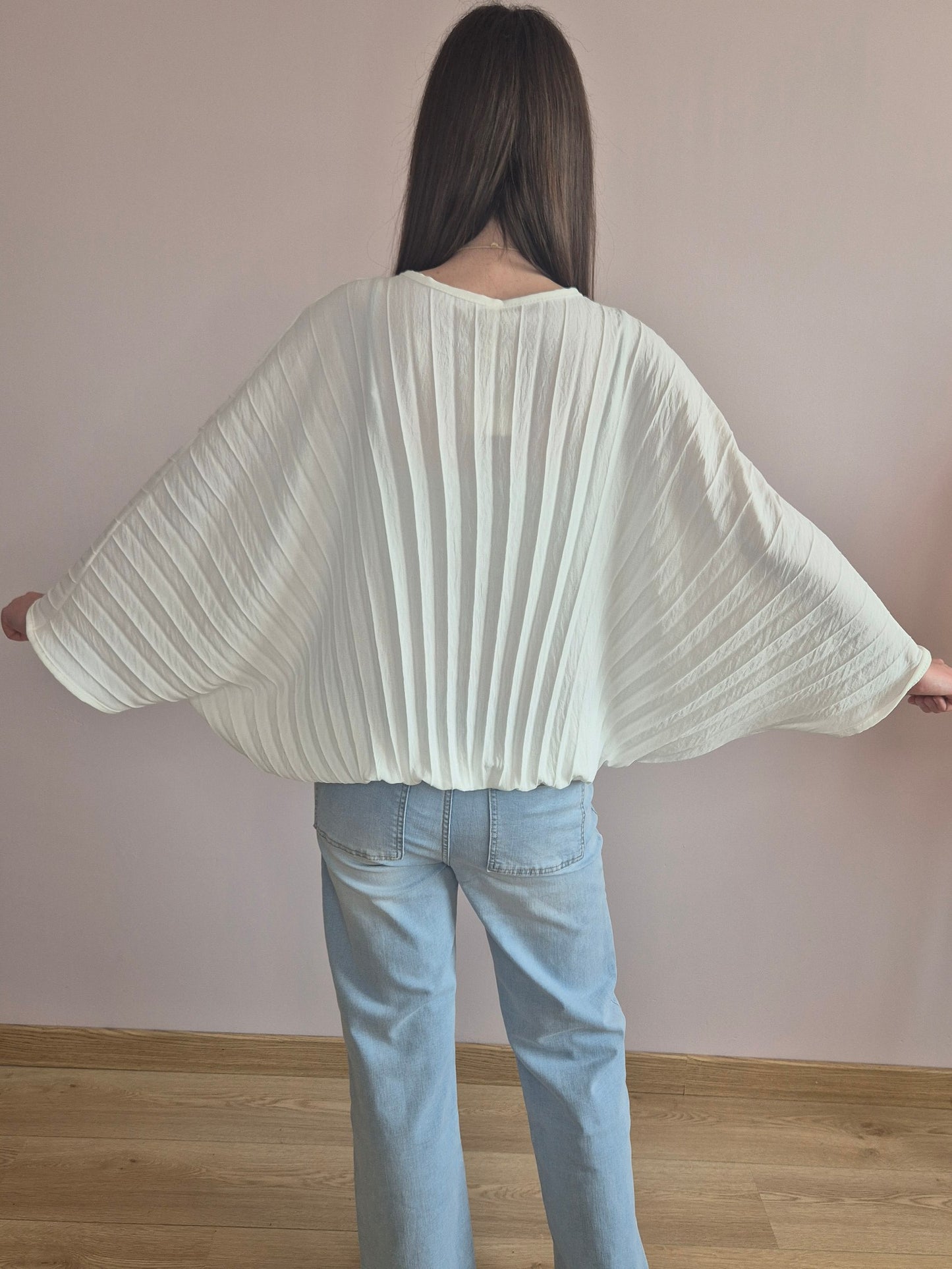 Blouse plissée