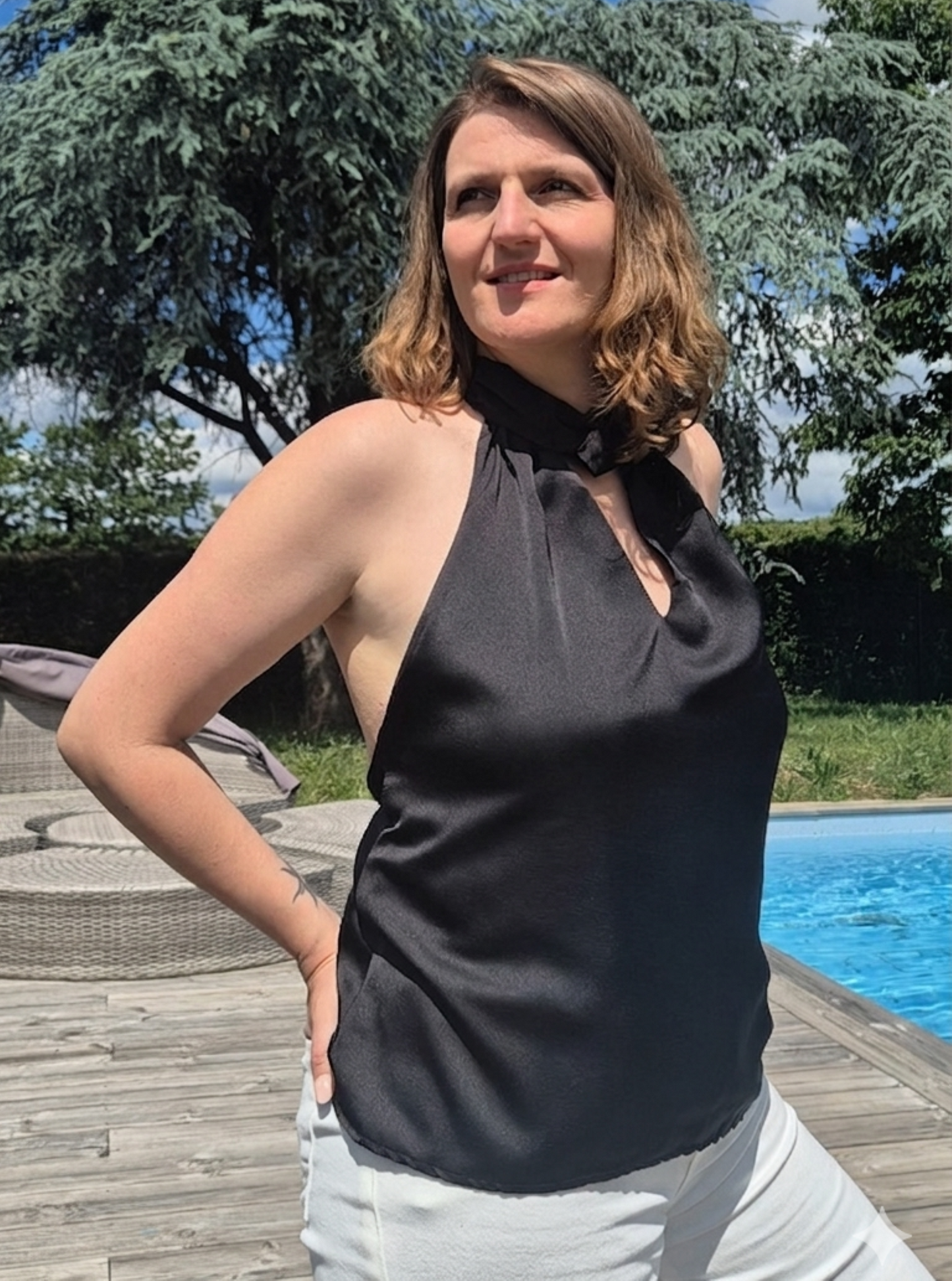 Top dos nu à nouer